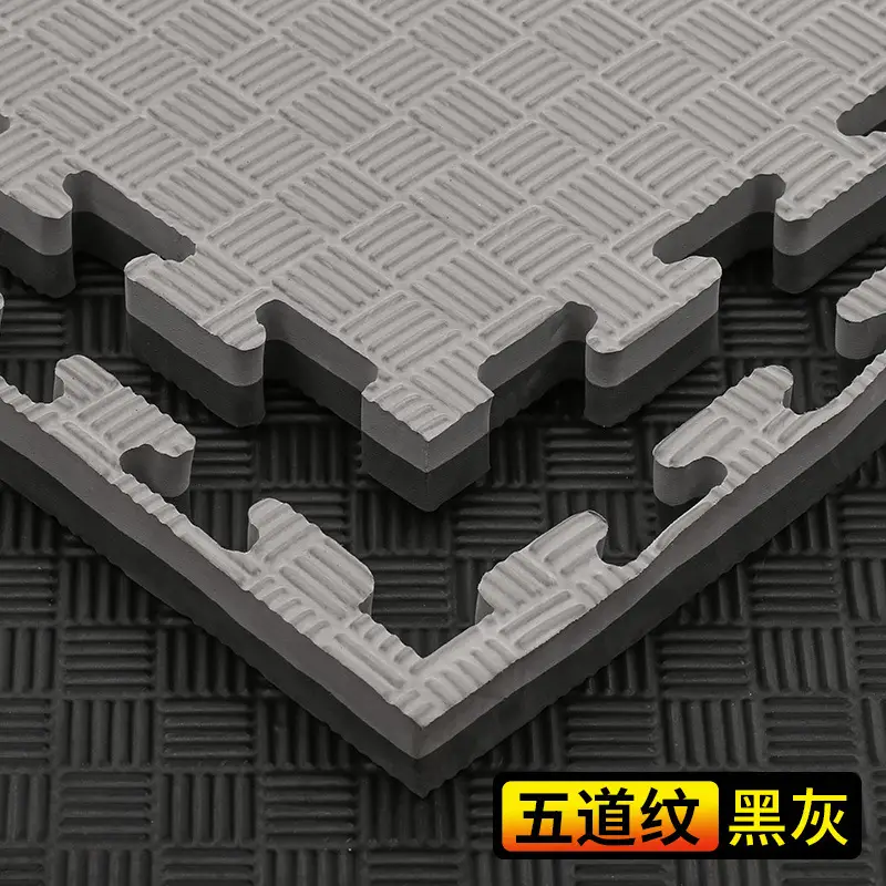 Foam Mat Splicing Black Grey Kids Play Mat Thickened