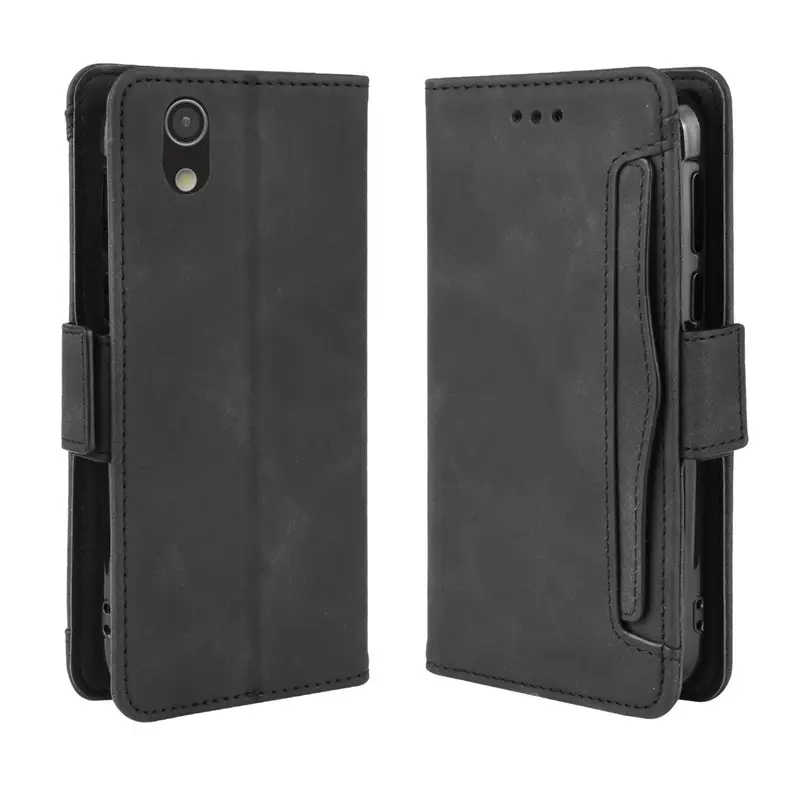 Multi-Card Leather Phone Case with Flip Screen & Card Slots - Image 10
