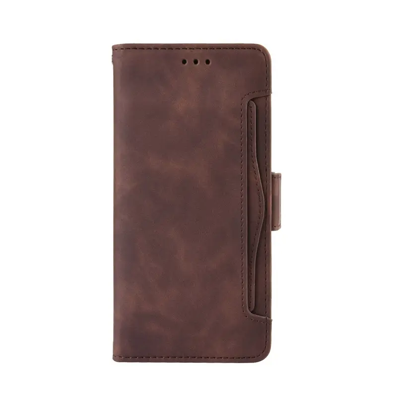 Multi-Card Leather Phone Case with Flip Screen & Card Slots - Image 2