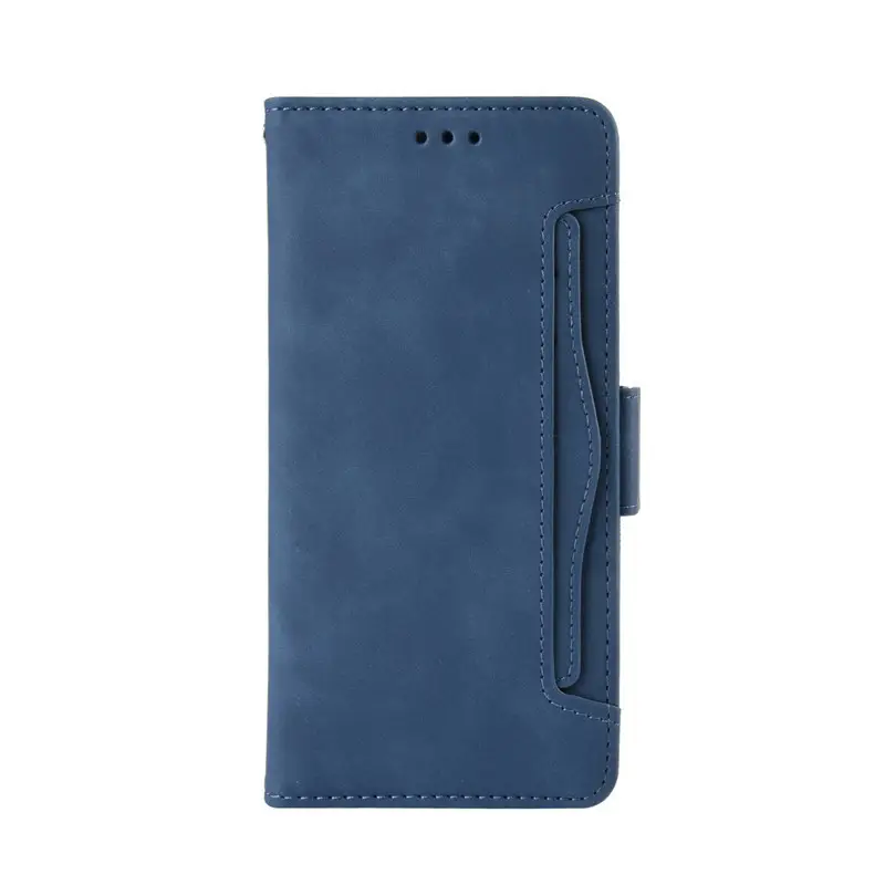 Multi-Card Leather Phone Case with Flip Screen & Card Slots - Image 3