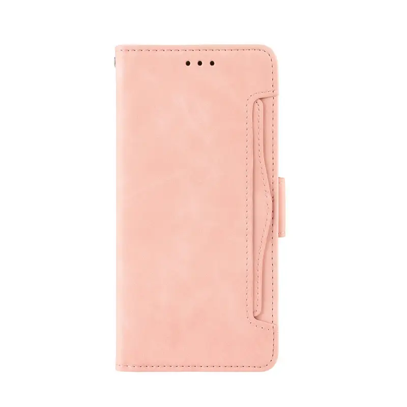 Multi-Card Leather Phone Case with Flip Screen & Card Slots - Image 4