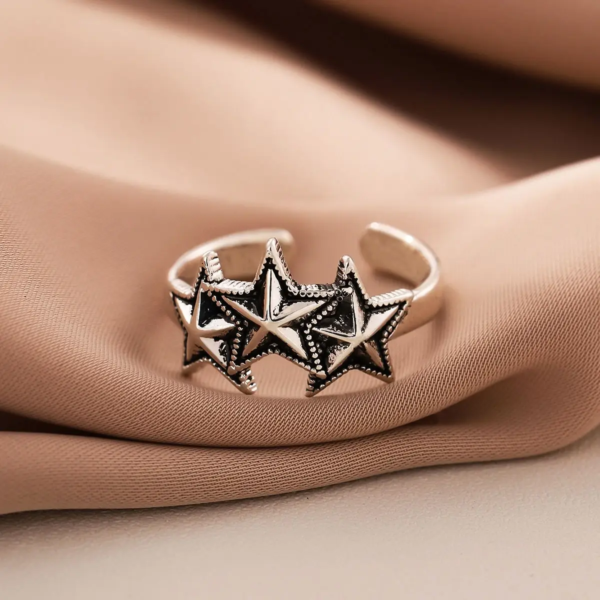 Vintage Star Ring for Women Wholesale - Image 2