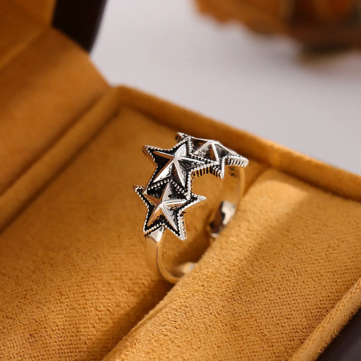 Vintage Star Ring for Women Wholesale - Image 5