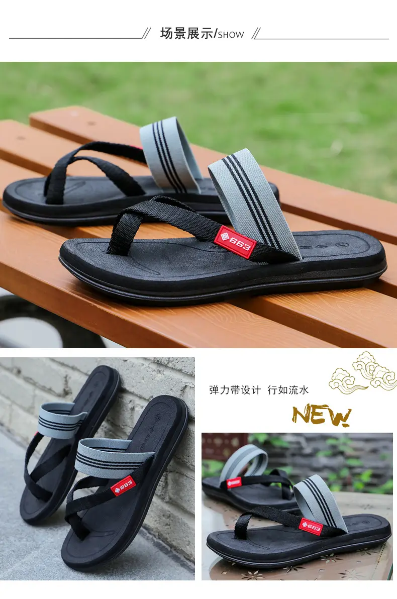 Flip-Flops for Women, Summer Beach Wear, Non-Slip Thick-Soled Flip-Flops for Men and Women, Versatile Eva Lightweight Sandals — feature 14