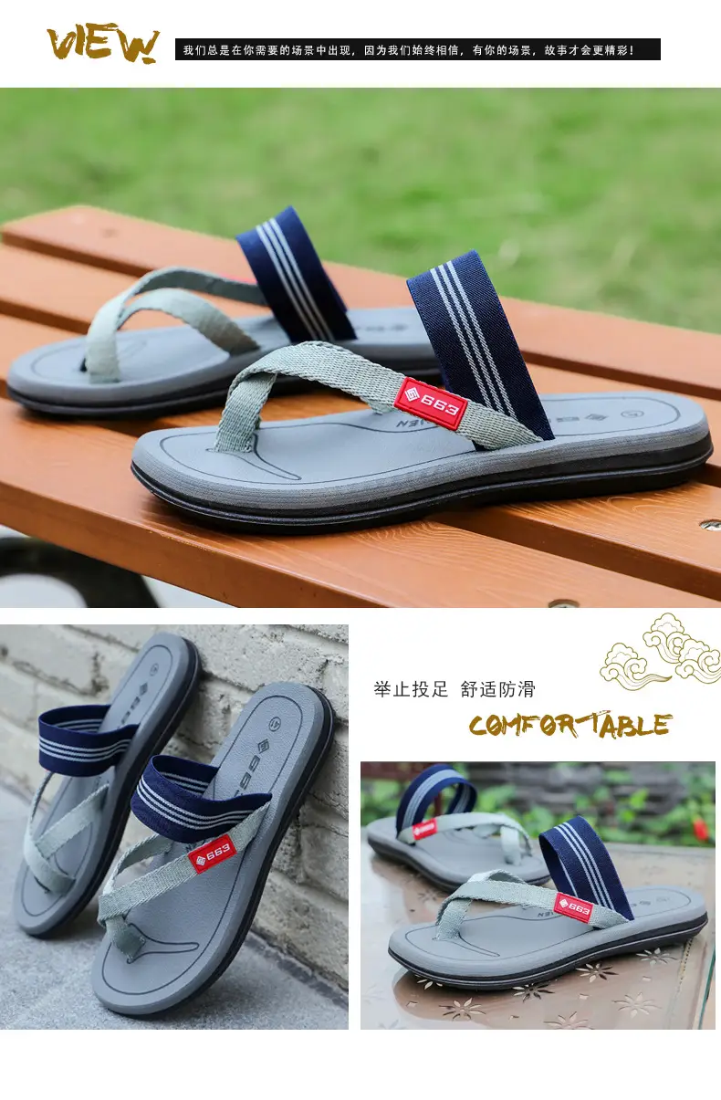 Flip-Flops for Women, Summer Beach Wear, Non-Slip Thick-Soled Flip-Flops for Men and Women, Versatile Eva Lightweight Sandals — feature 16