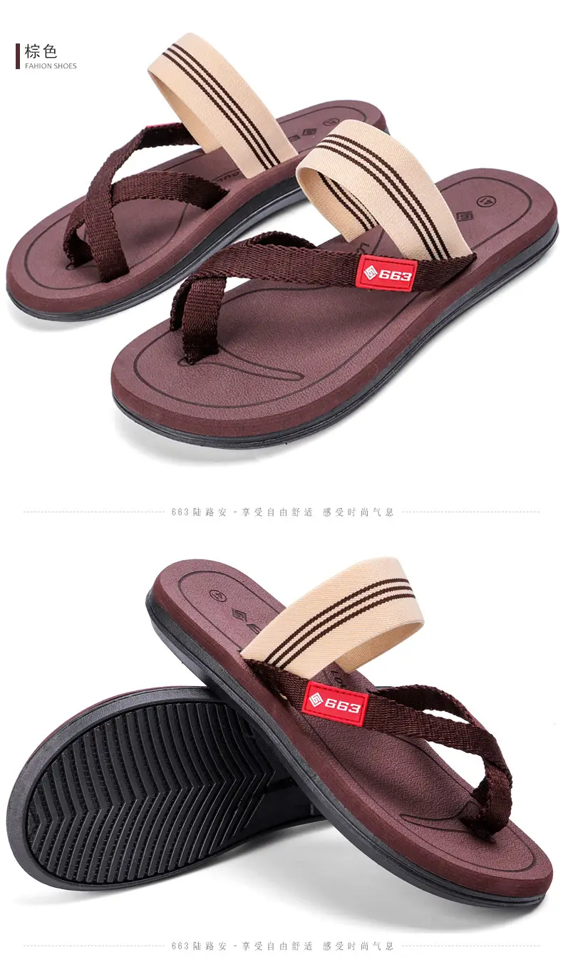 Flip-Flops for Women, Summer Beach Wear, Non-Slip Thick-Soled Flip-Flops for Men and Women, Versatile Eva Lightweight Sandals — feature 18