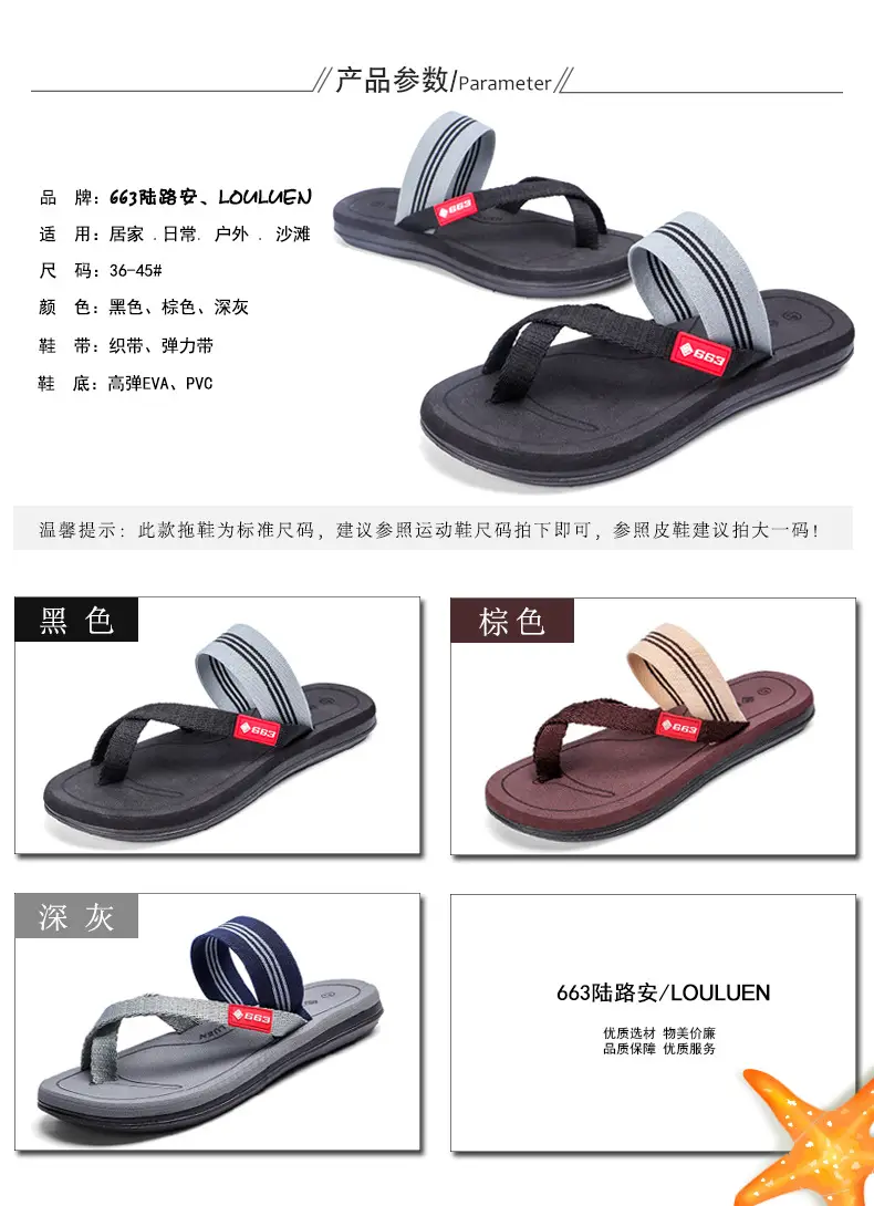 Flip-Flops for Women, Summer Beach Wear, Non-Slip Thick-Soled Flip-Flops for Men and Women, Versatile Eva Lightweight Sandals — feature 5