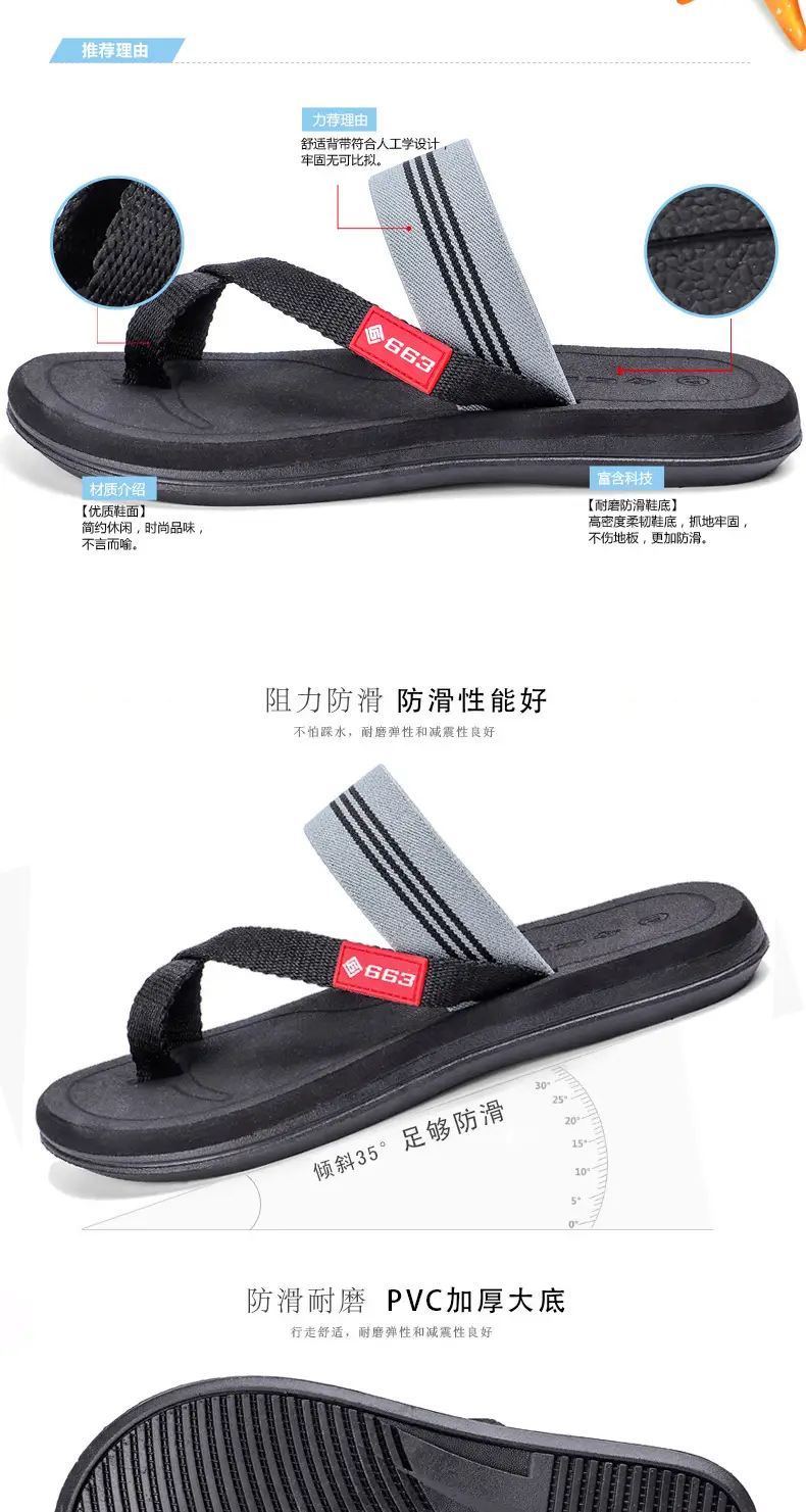 Flip-Flops for Women, Summer Beach Wear, Non-Slip Thick-Soled Flip-Flops for Men and Women, Versatile Eva Lightweight Sandals — feature 6