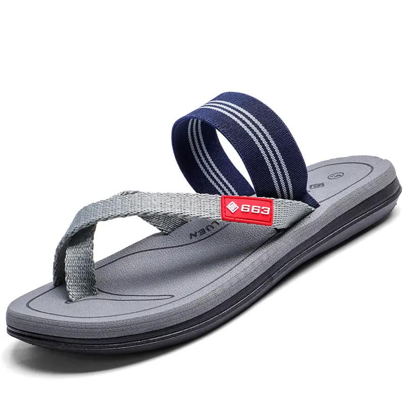 Flip-Flops for Women, Summer Beach Wear, Non-Slip Thick-Soled Flip-Flops for Men and Women, Versatile Eva Lightweight Sandals - Image 2