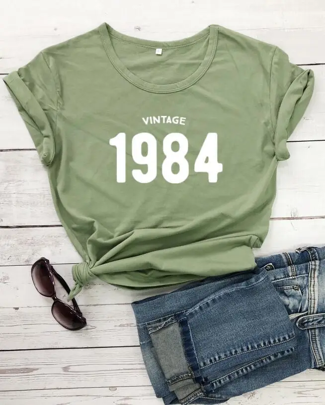 VINTAGE 1984 T-Shirt for Men Women Europe USA - Image 7
