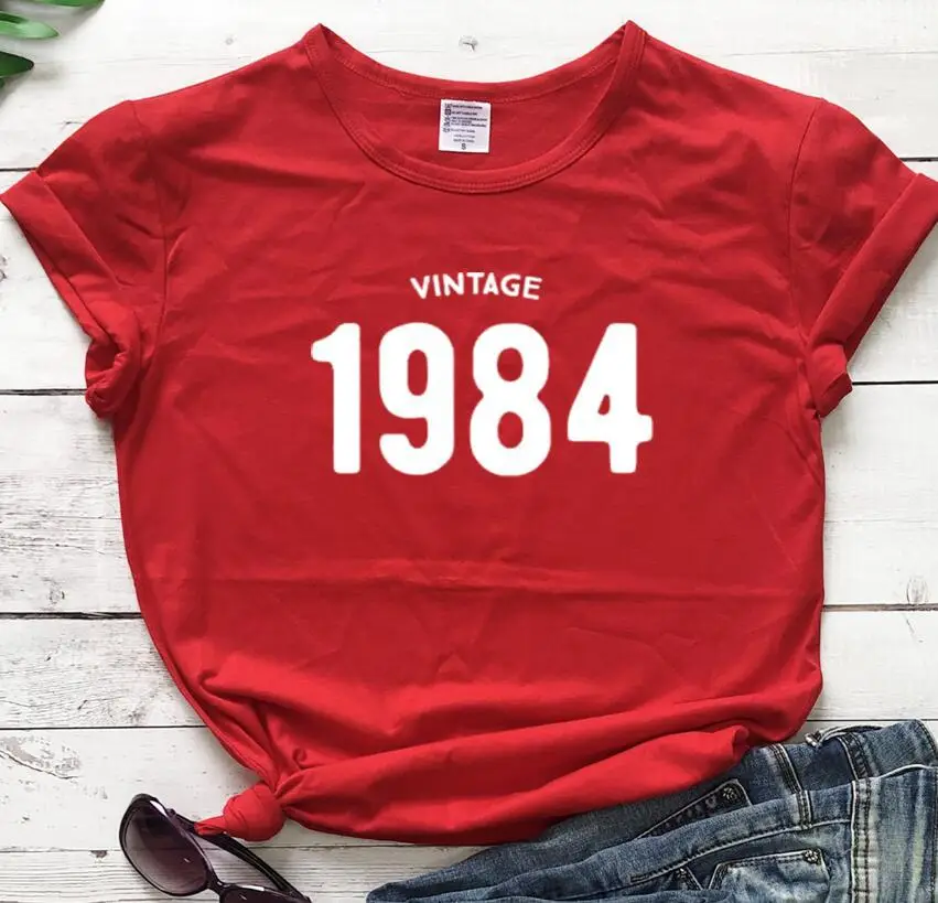 VINTAGE 1984 T-Shirt for Men Women Europe USA - Image 8