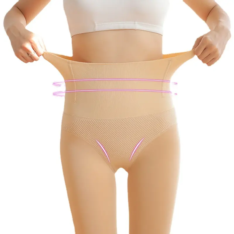 Women Black Fishbone Shapewear Leggings High Waist Butt Lifting - Image 14