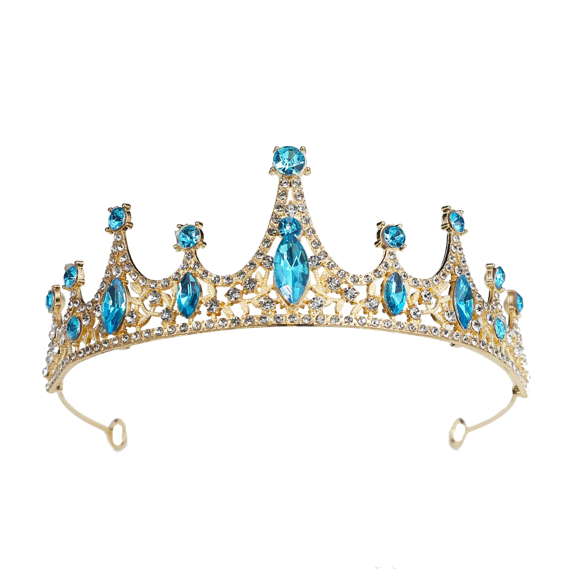 Crystal Crown for Girls Princess Headband Alloy Rhinestone