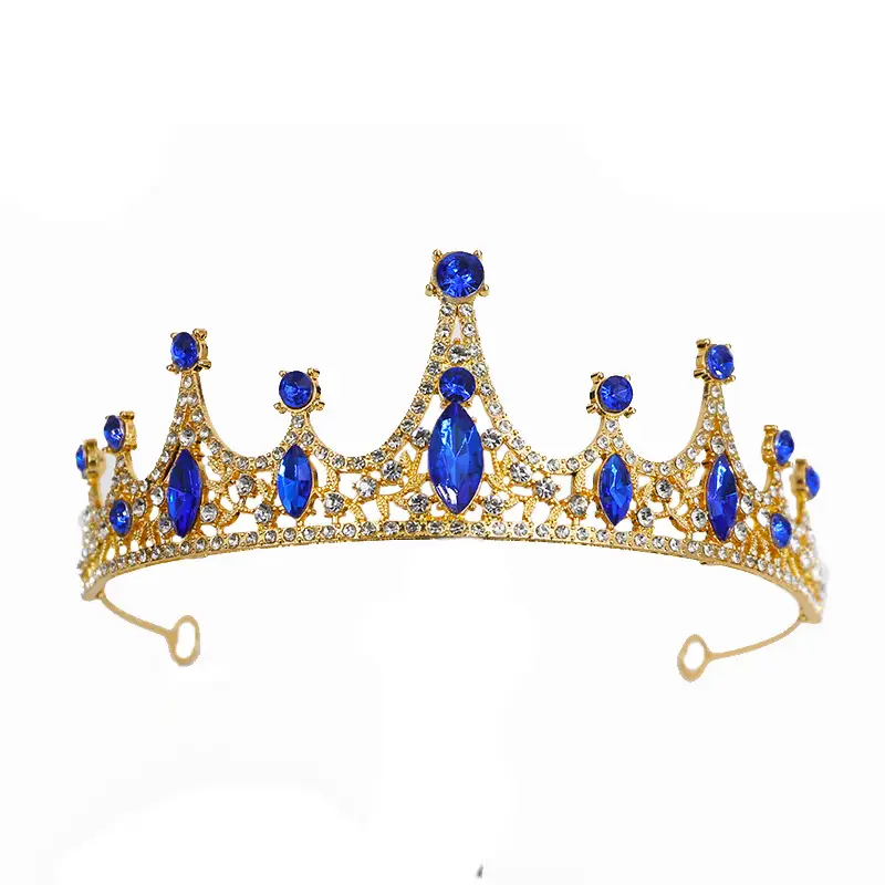 Crystal Crown for Girls Princess Headband Alloy Rhinestone