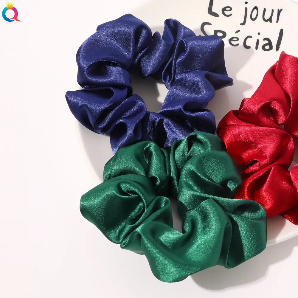 Sweet Satin Hair Ring for Women Large Intestine - Image 22