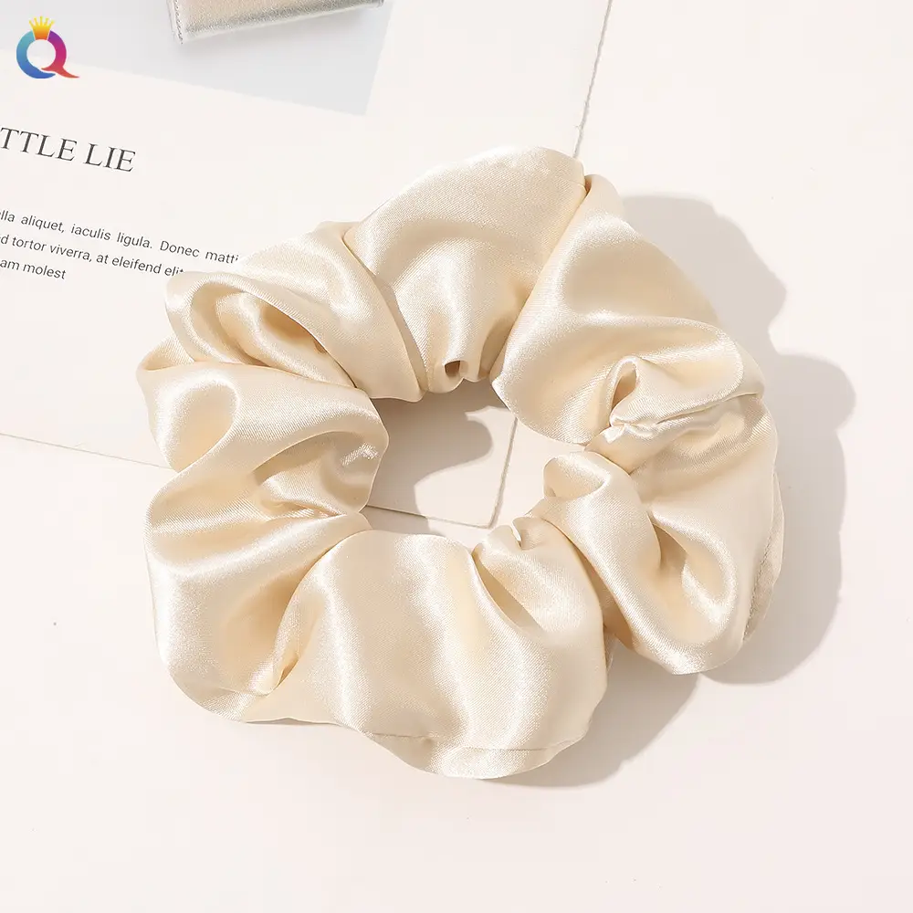 Sweet Satin Hair Ring for Women Large Intestine - Image 15