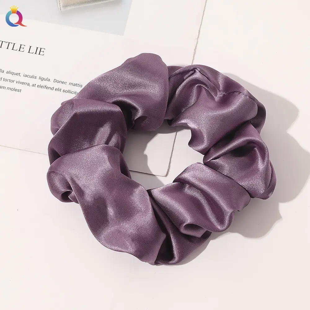 Sweet Satin Hair Ring for Women Large Intestine - Image 16