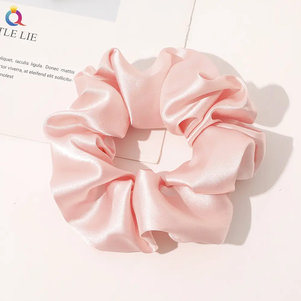 Sweet Satin Hair Ring for Women Large Intestine - Image 2