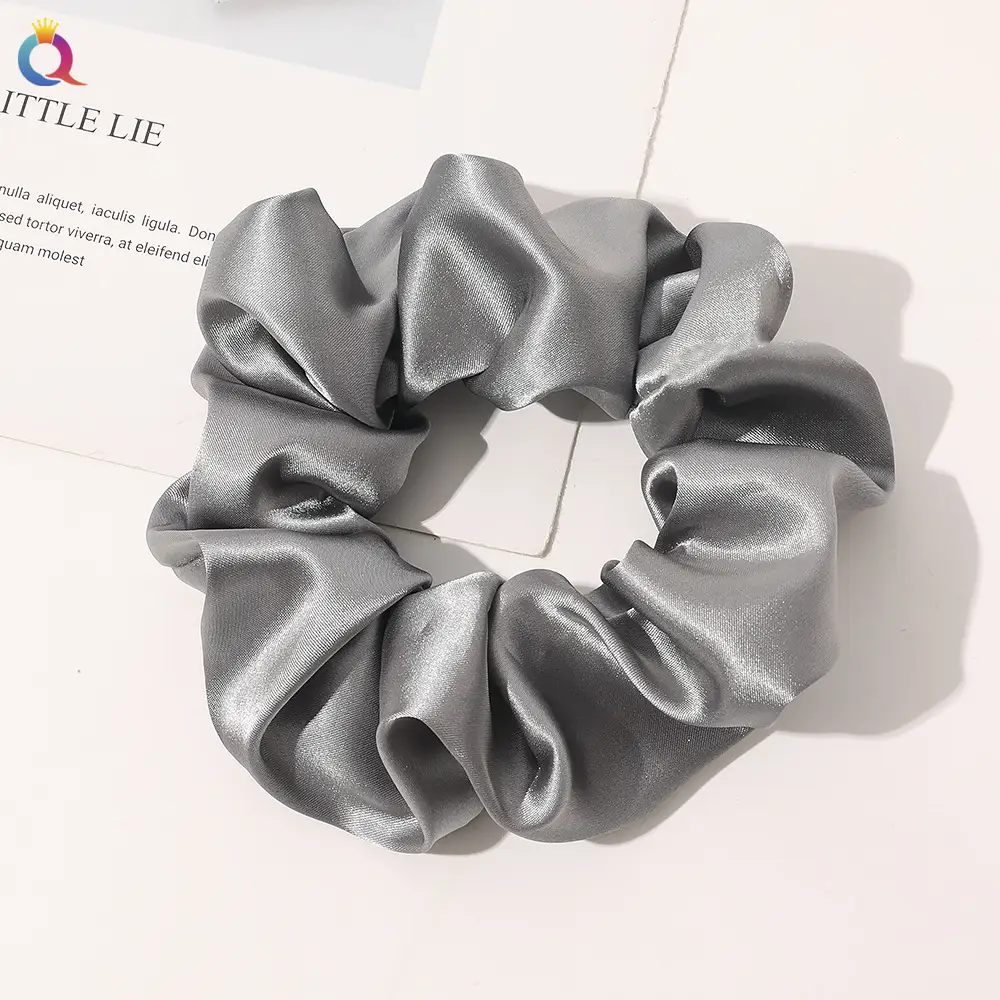 Sweet Satin Hair Ring for Women Large Intestine - Image 4