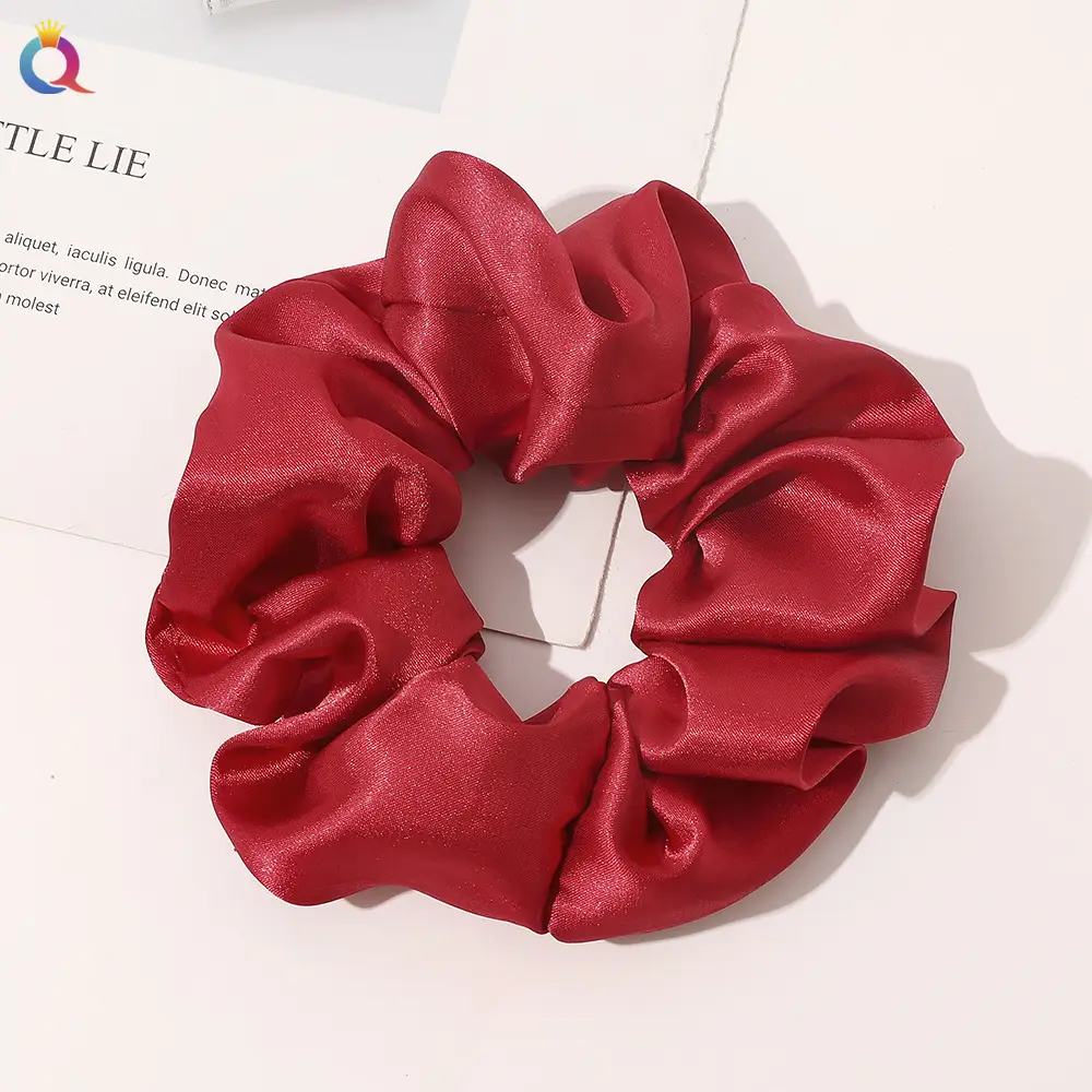 Sweet Satin Hair Ring for Women Large Intestine - Image 5