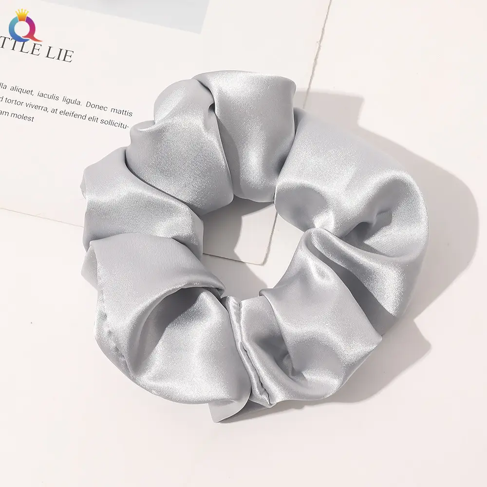 Sweet Satin Hair Ring for Women Large Intestine - Image 6