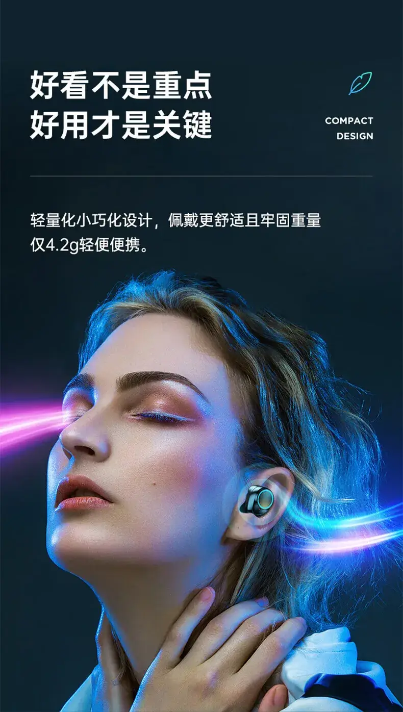 Cross-border TWS-X10 Bluetooth 5.4 Earphones Wireless — feature 9