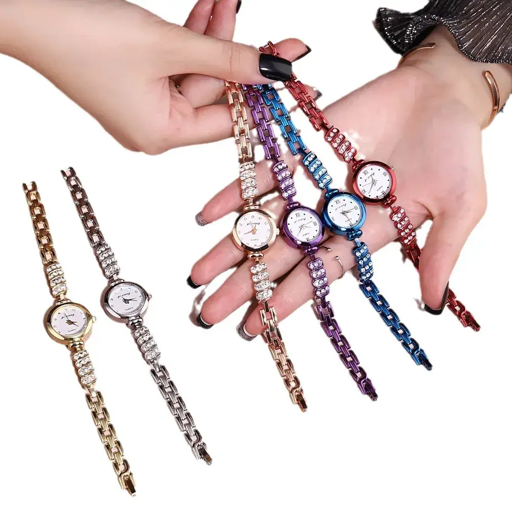 Women's Crystal Watch with Sparkly Bracelet - Image 8
