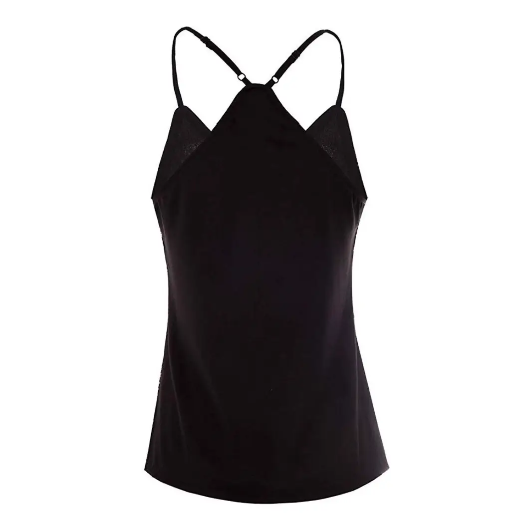 2025 Black Sequin Sleeveless Camisole Vest for Women - Image 6
