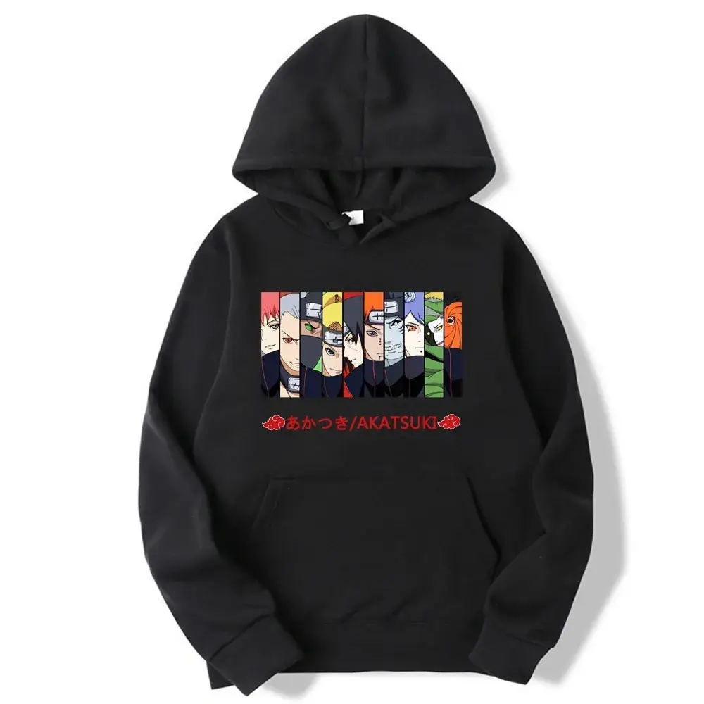 Naruto Crosshair Hoodie Grey Fleece Lined - Image 3