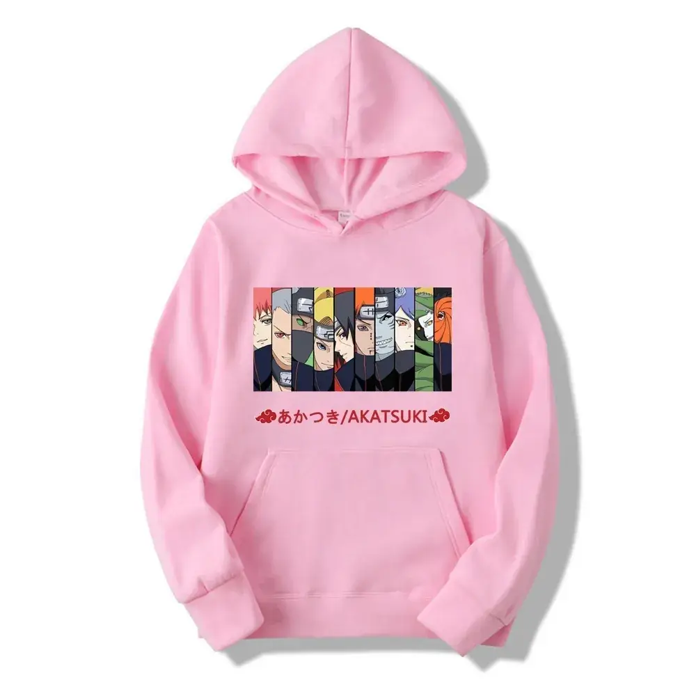 Naruto Crosshair Hoodie Grey Fleece Lined - Image 4