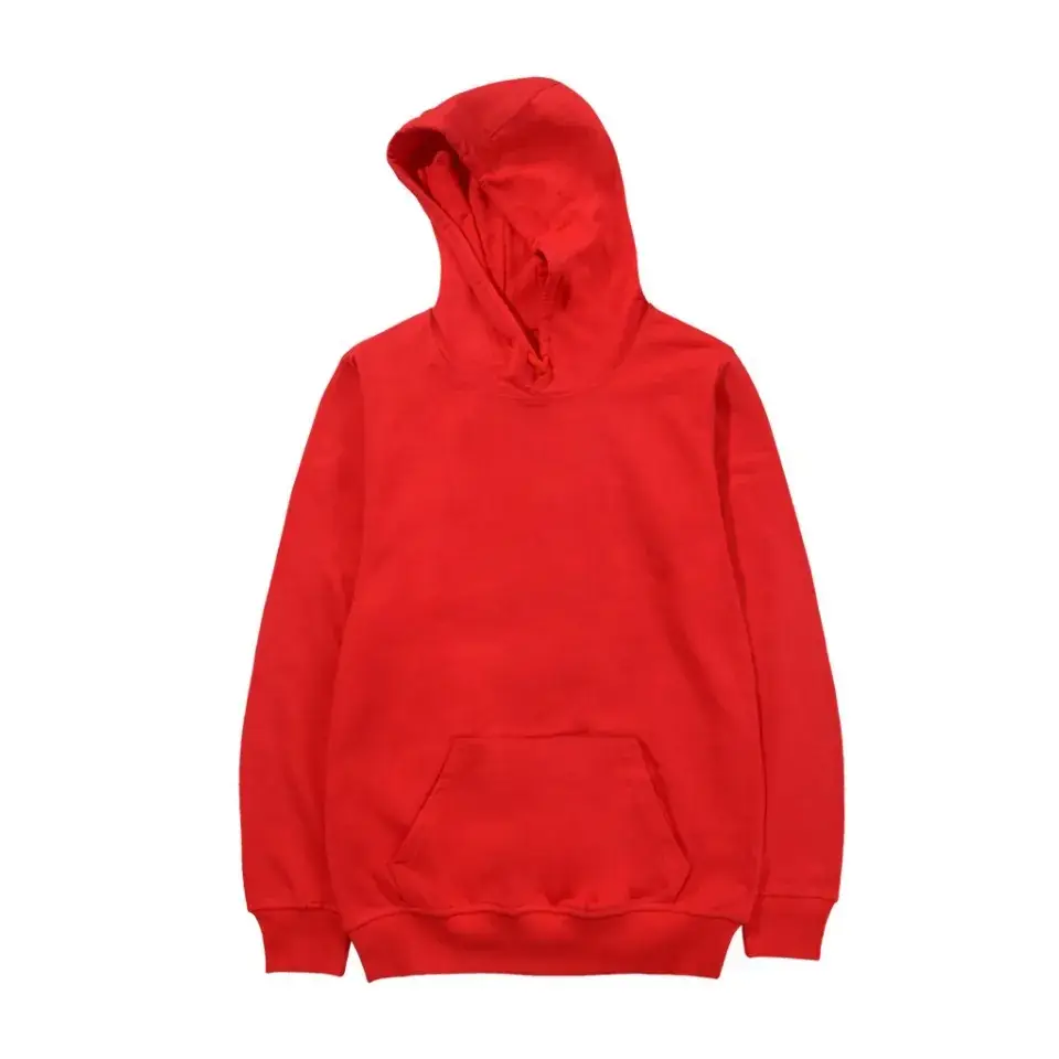 White 2019 Hooded Pullover 100% Cotton for Men - Image 2