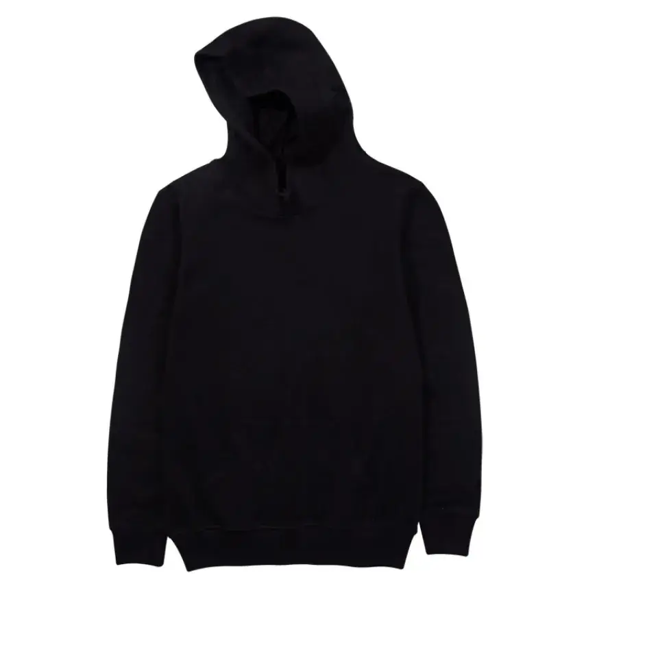 White 2019 Hooded Pullover 100% Cotton for Men - Image 6