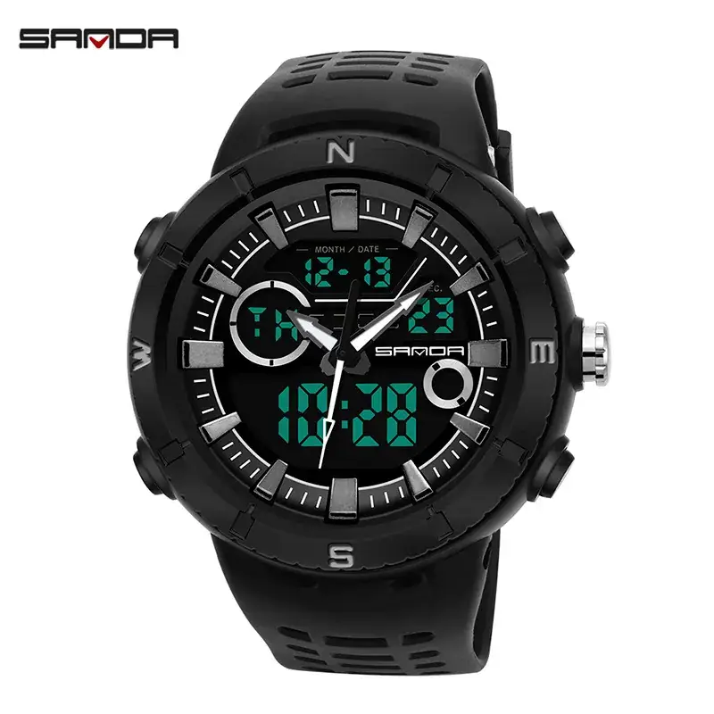 Sanda Waterproof Chronograph Watch for Teens - Image 11