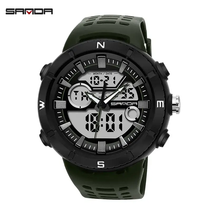 Sanda Waterproof Chronograph Watch for Teens - Image 6