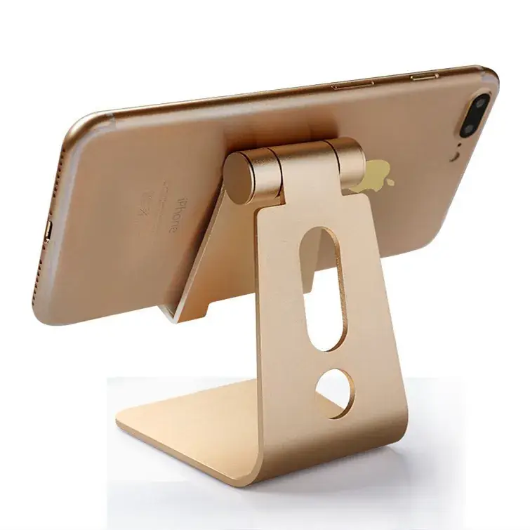 Aluminum Mobile Phone Stand Adjustable Folding