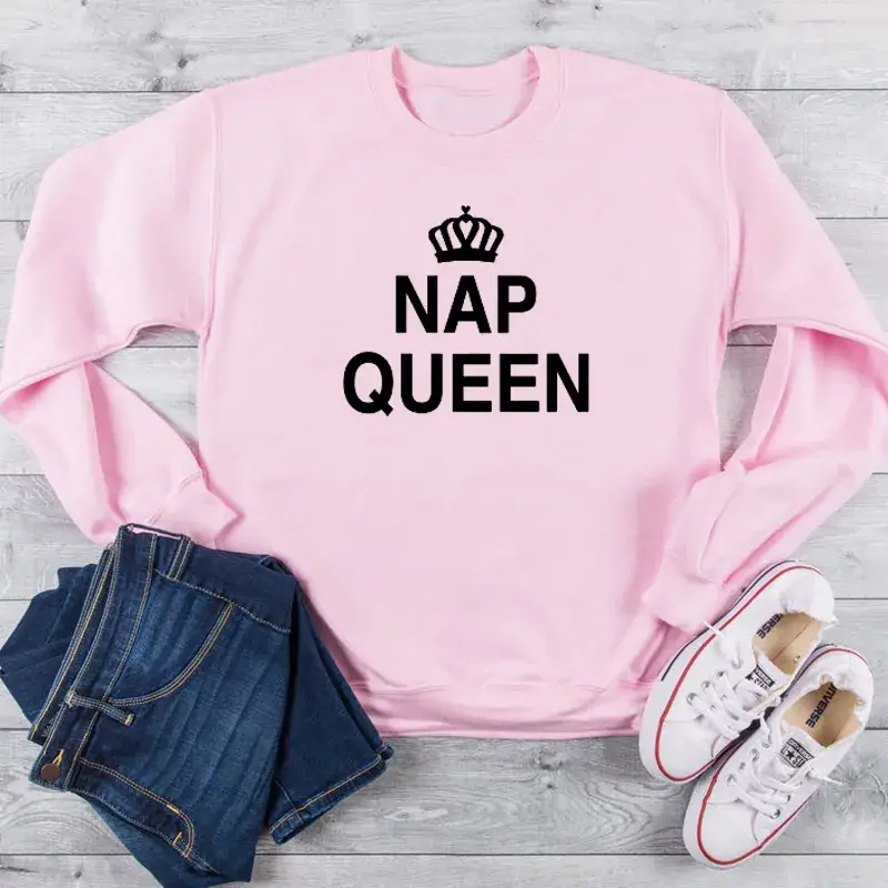 NAP QUEEN Round Neck Sweater Black - Image 5