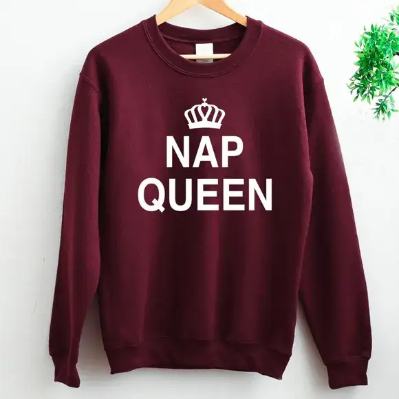 NAP QUEEN Round Neck Sweater Black - Image 6