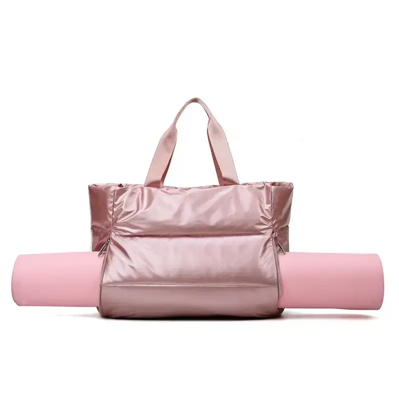 Pink Rainbow Yoga Travel Bag for Women