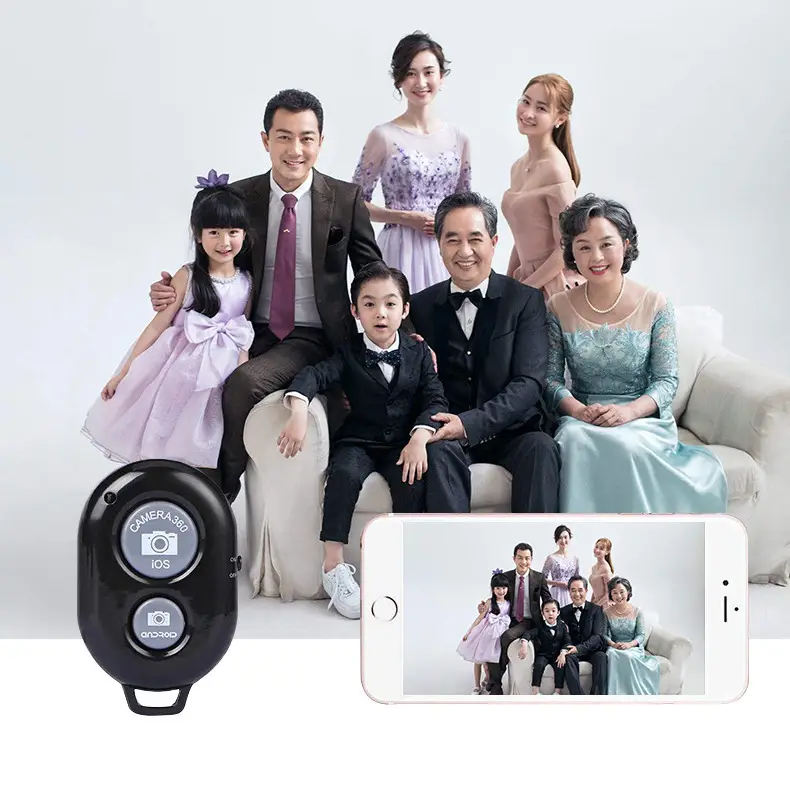 Wireless Bluetooth Selfie Remote Control for Android iOS — feature 5