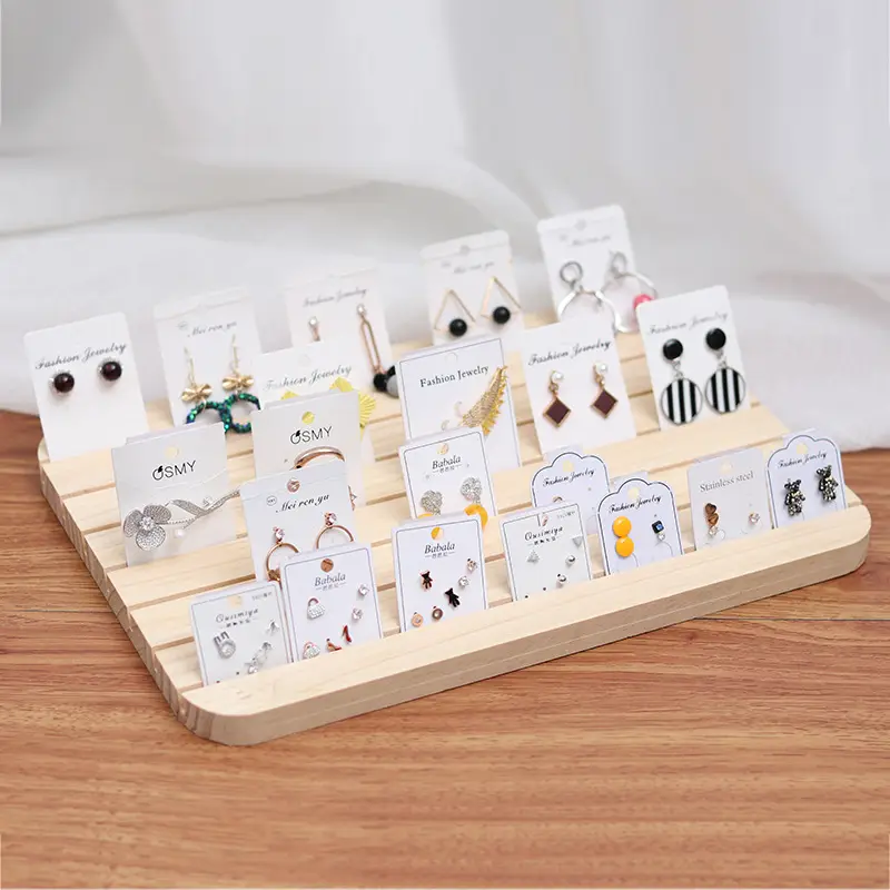 Solid Wood Card Holder with 33.8cm Size - Image 5