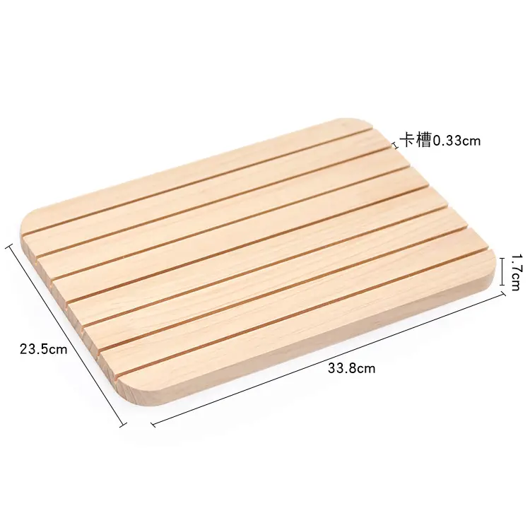 Solid Wood Card Holder with 33.8cm Size - Image 2