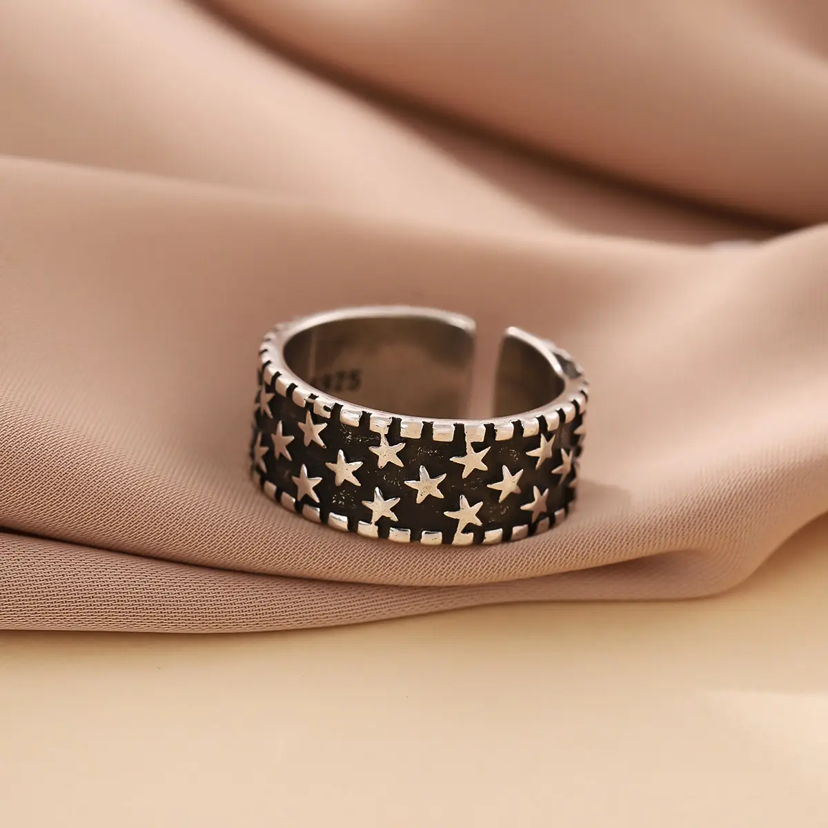 Vintage Starry Open Ring for Women Wholesale - Image 2