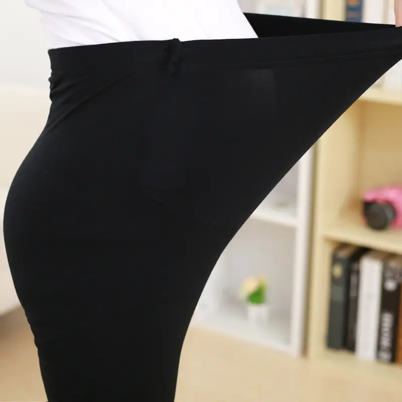 Extra Large Plus Size Anti-Exposure Leggings Summer Thin - Image 3