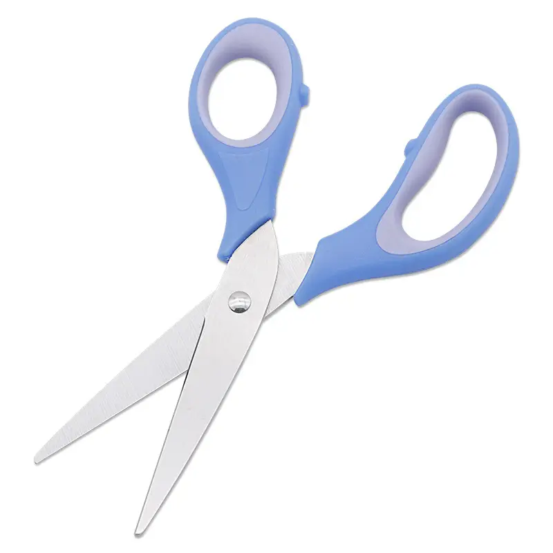 6-inch Blue Rubber & Plastic Children's Scissors - Image 5