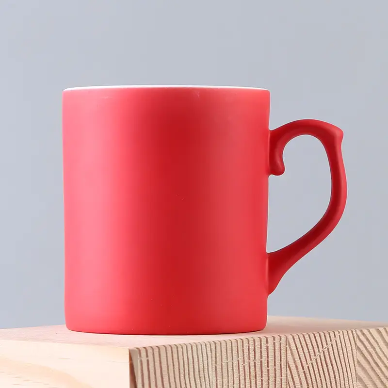 True Bone China Color Heat Transfer Cup White