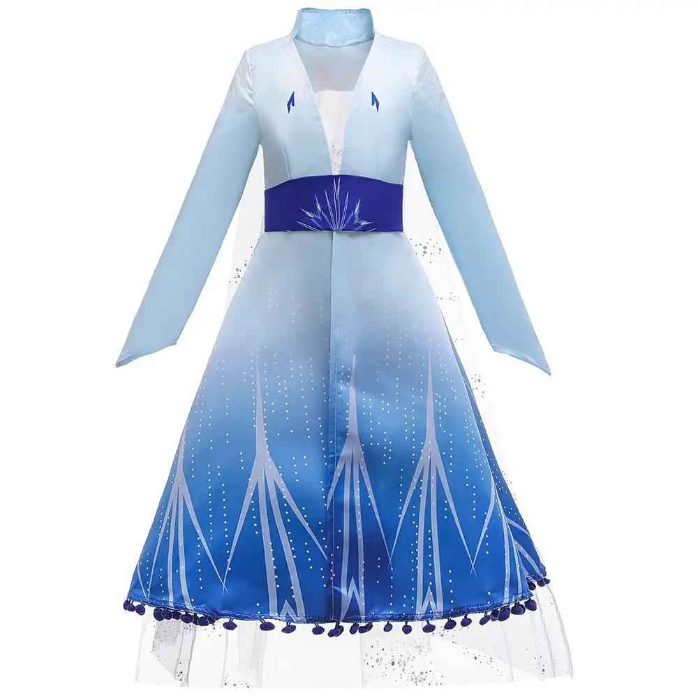 2025 Frozen Elsa Children's Dress Pink Tulle Skirt - Image 6