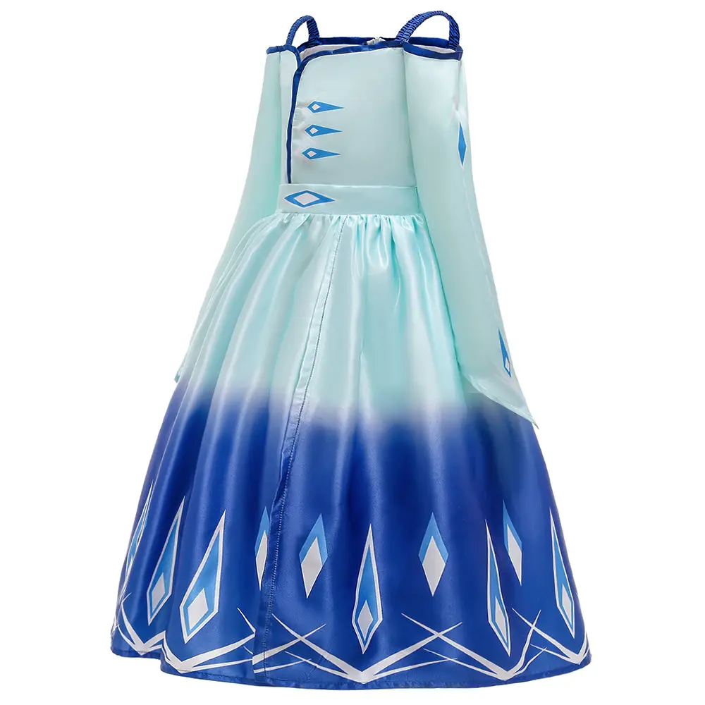 2025 Frozen Elsa Children's Dress Pink Tulle Skirt - Image 2