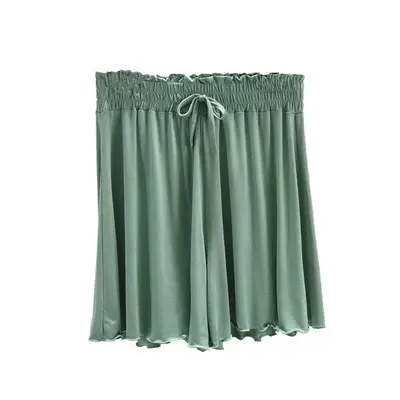 Red Drawstring Lace-Up Shorts for Women - Image 12