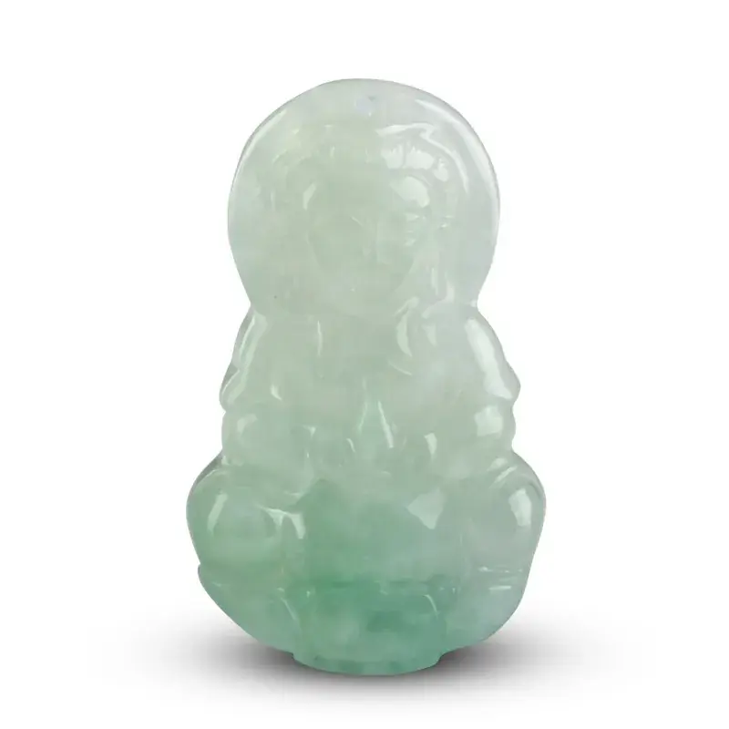 Smiling Buddha Jade Pendant for Men Women - Image 5
