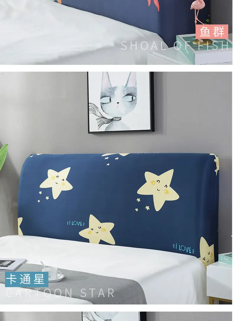 Nordic Starry Night Bed Head Cover 1.8m — feature 20